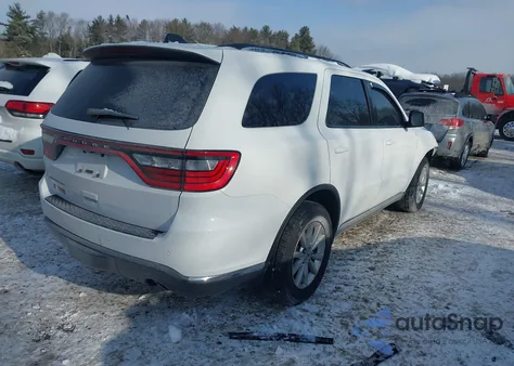 2022 Dodge Durango Sxt Awd z USA, uszkodzony, nr VIN 1C4RDJAG9NC173423